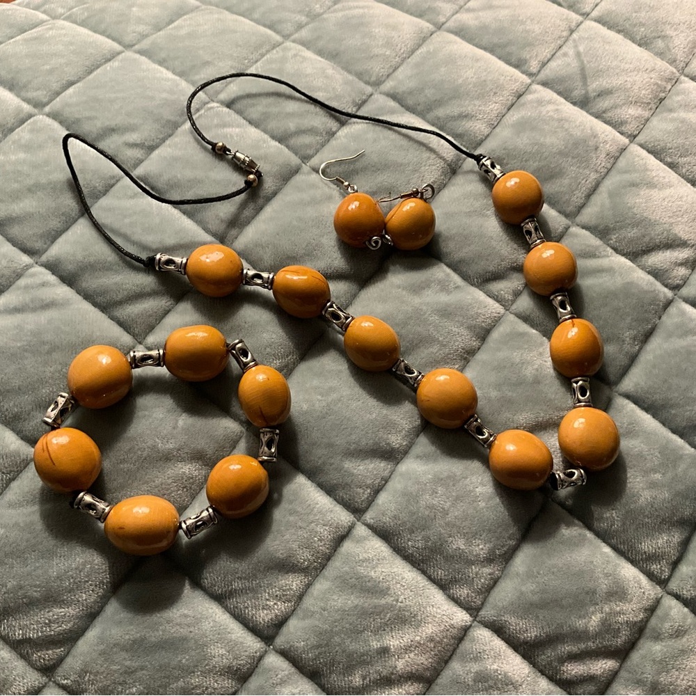 Beaded Casual Necklace Set